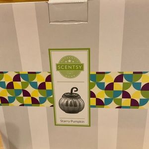 Starry pumpkin scentsy warmer
